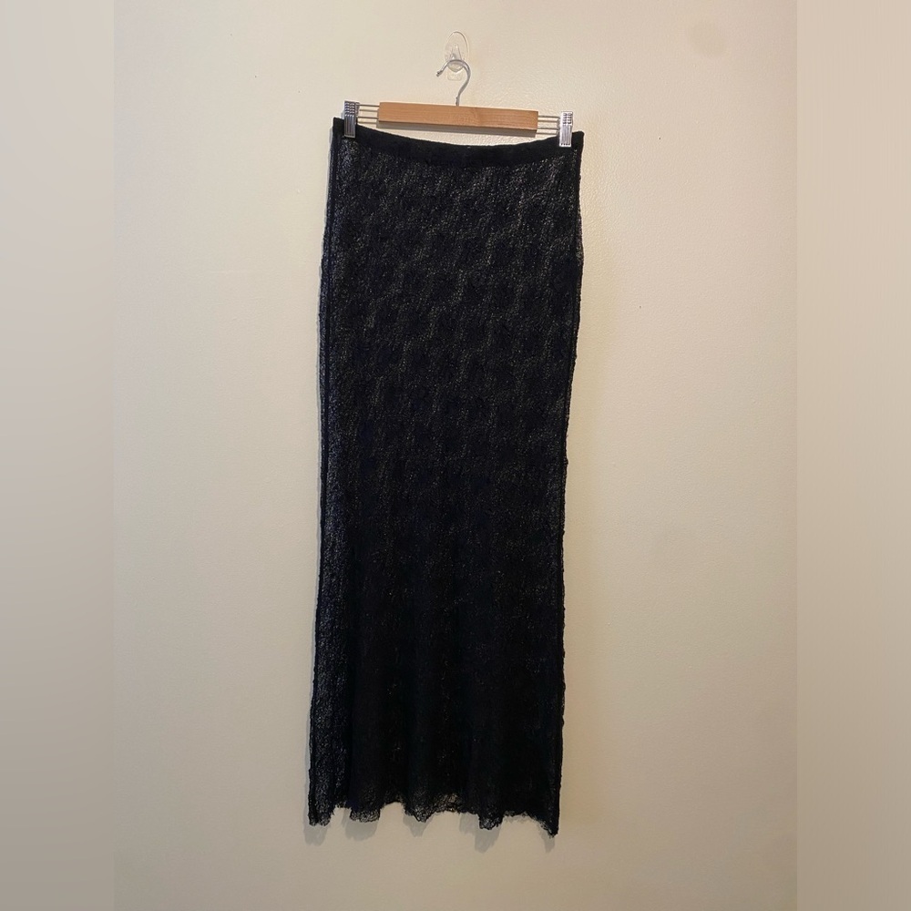 Zara Black Maxi Pencil Skirt for Cocktail. Size M . Style 1058/175/800